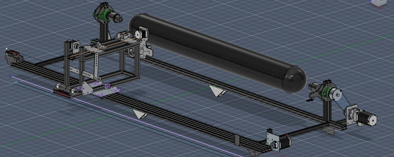 ICLR Rocketry Filament Winder